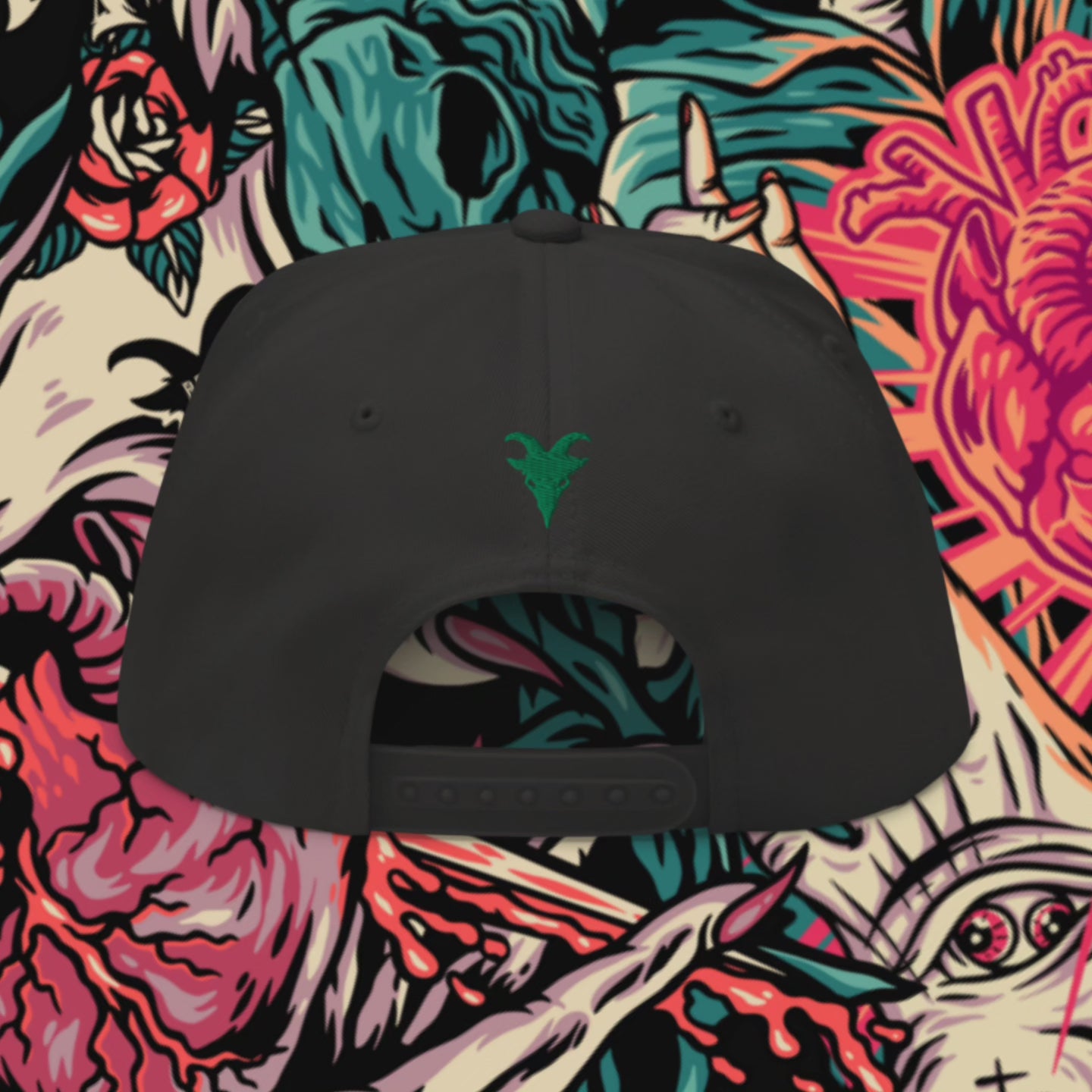 Signature Logo "Guillotine Green" Snapback