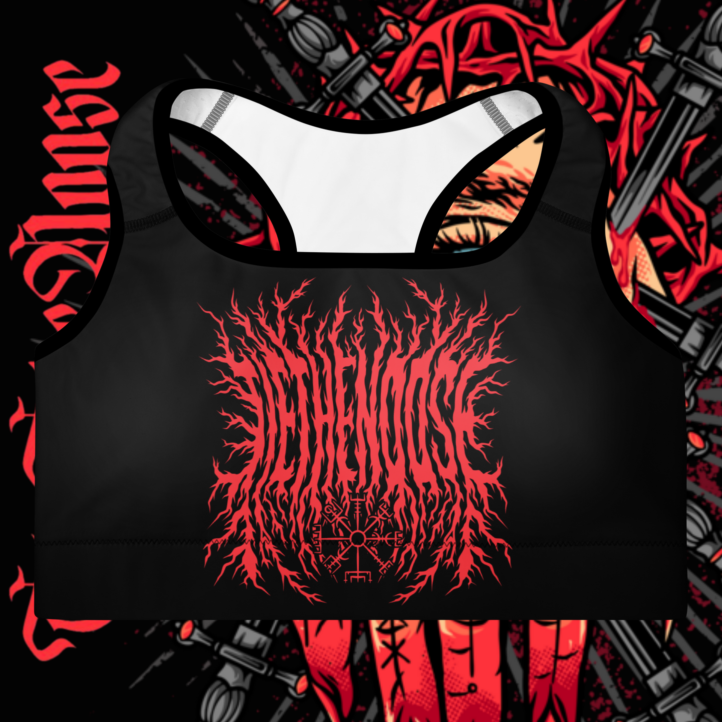 Cursed Talisman Padded Sports Bra