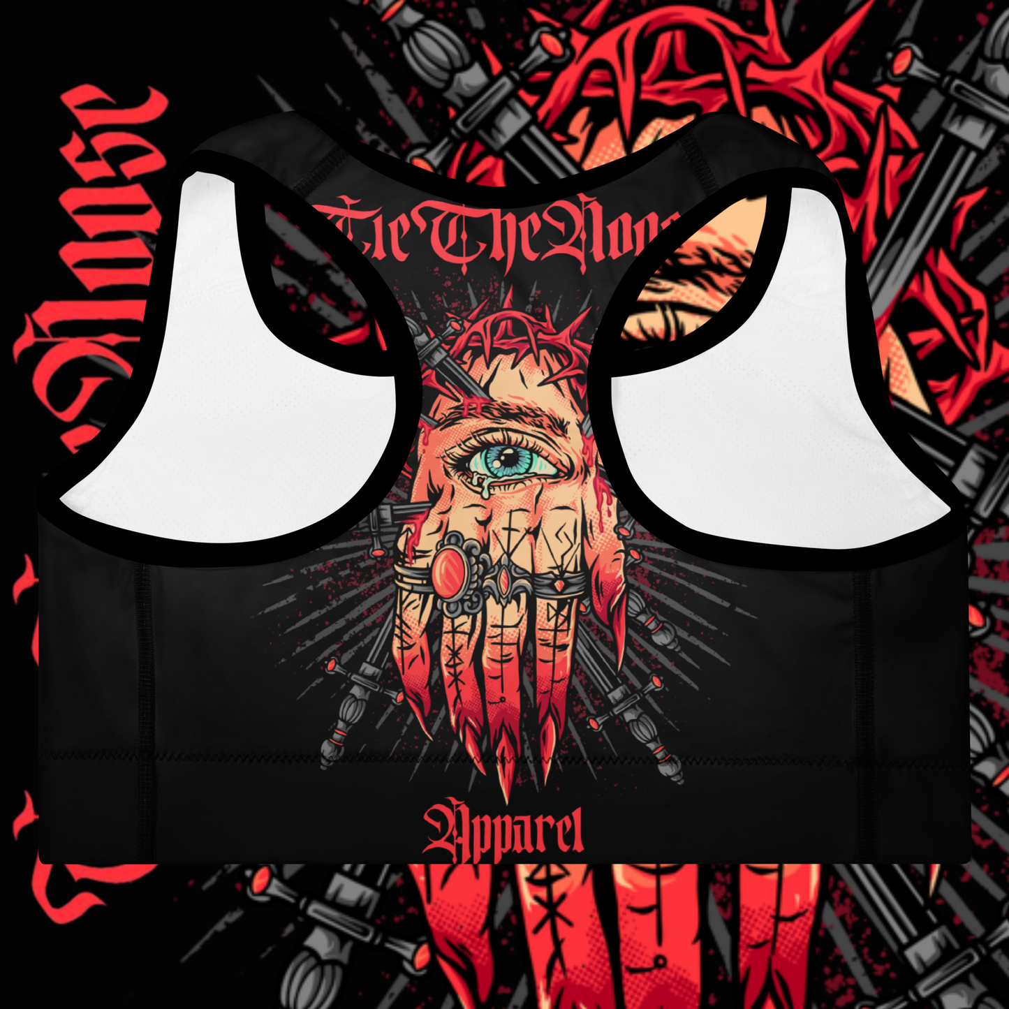 Cursed Talisman Padded Sports Bra