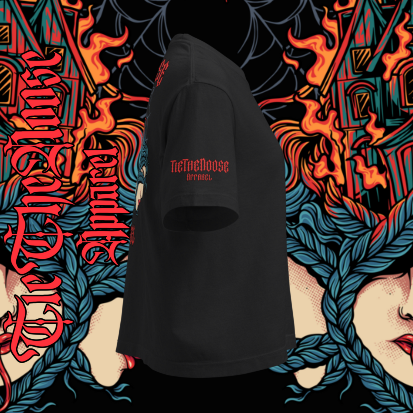 Ignorance-Is-Bliss High-Waist Box Tee