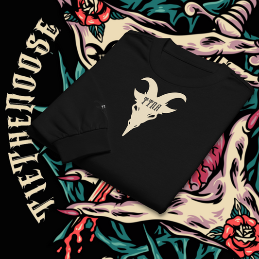 Vertraue niemals Langarmshirt